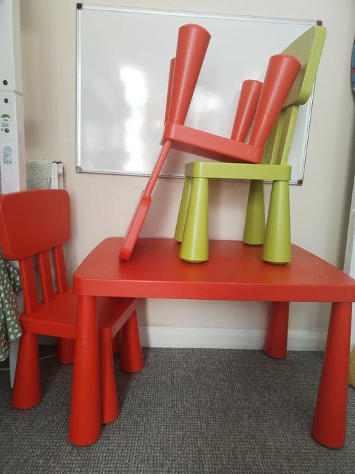 Buy & Sell Harlesden North West London - Photos for ikea kids table and chairs