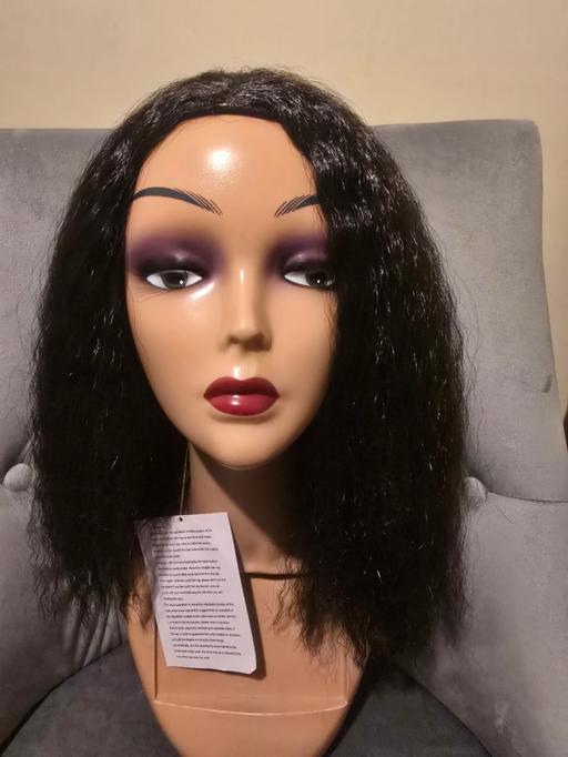 Buy & Sell - Photos for Mid-Length Curly Wig – Natural Look, Soft Tex