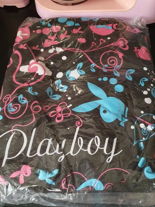 Buy & Sell Upper Gornal Dudley - Photos for playboy double frilled valance sheet NEW