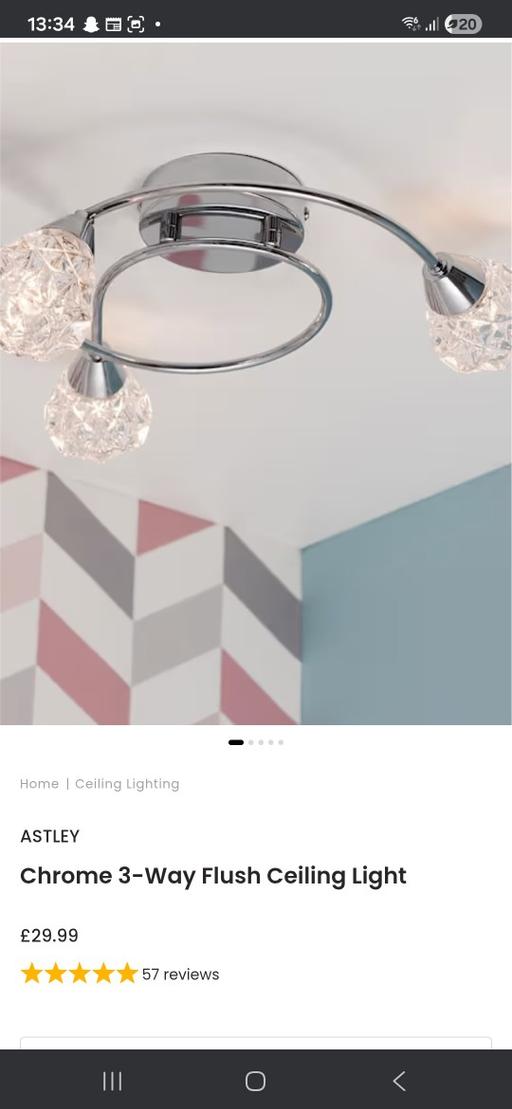 Buy & Sell Allerton Bradford - Photos for 3 sets of 3 way chrome lights