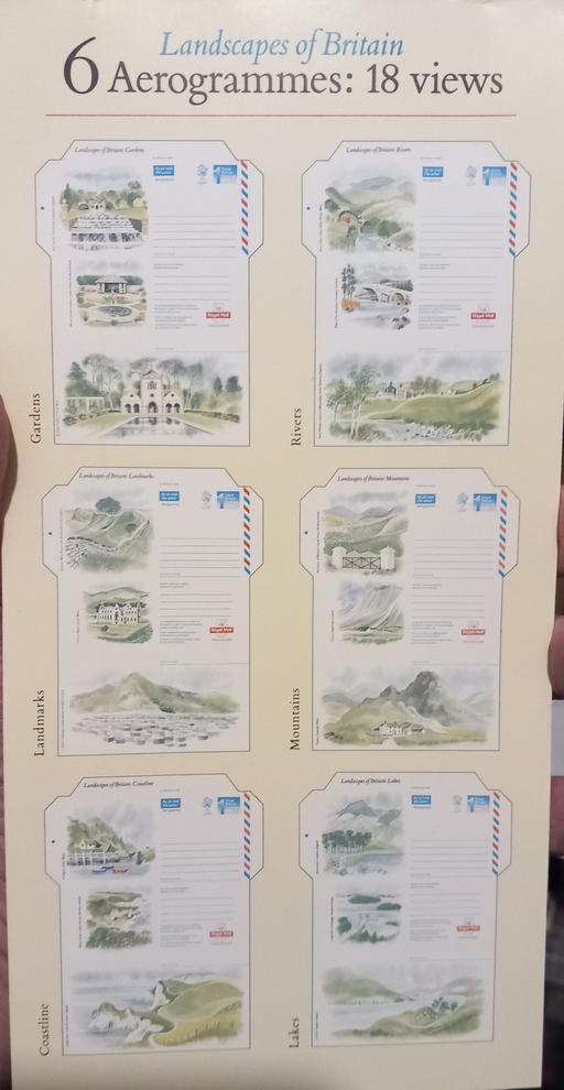 Buy & Sell Thatto Heath Saint Helens - Photos for royal mail landscapes of Britain aerogrammes