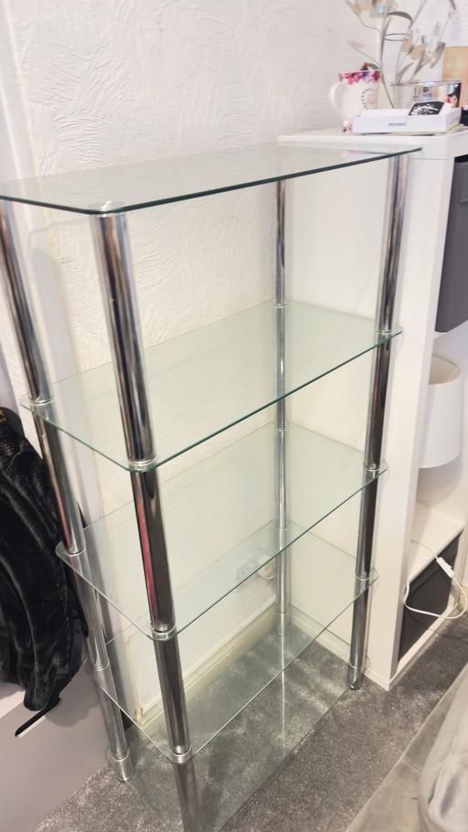 Buy & Sell Birmingham City Centre Birmingham - Photos for 5 shelf glass unit
