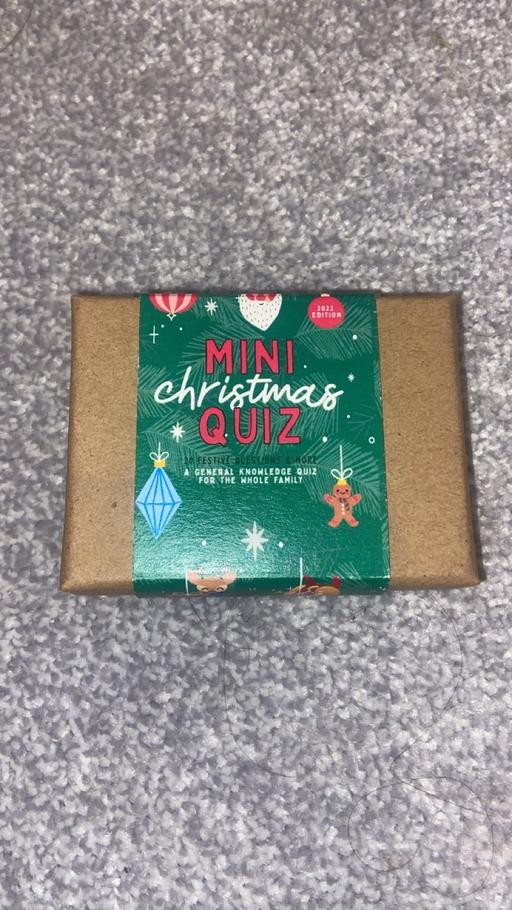 Buy & Sell Stow Heath Wolverhampton - Photos for Mini Christmas quiz card game