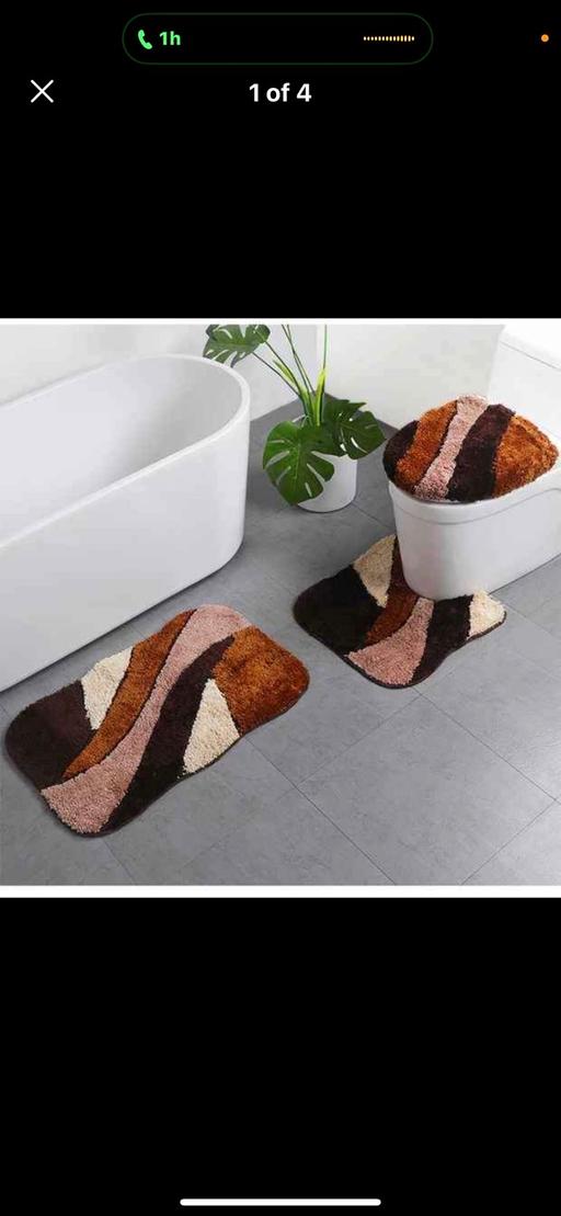 Buy & Sell Fordbridge Solihull - Photos for 3piece Bathroom Rug set