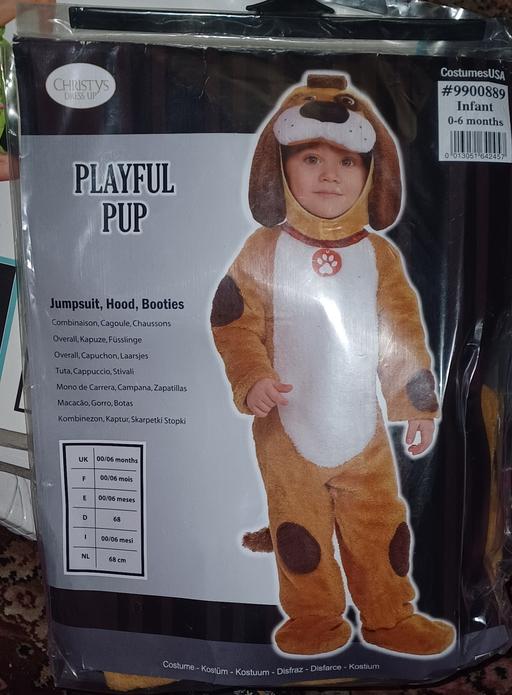 Buy & Sell Tividale Sandwell - Photos for playful pup jumpsuit. age 0-6mths. new