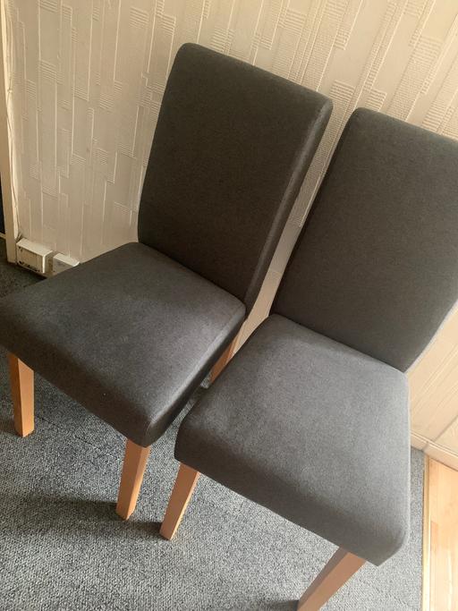 Buy & Sell Harborne Birmingham - Photos for Two Grey Chairs Kitchen Diningroom