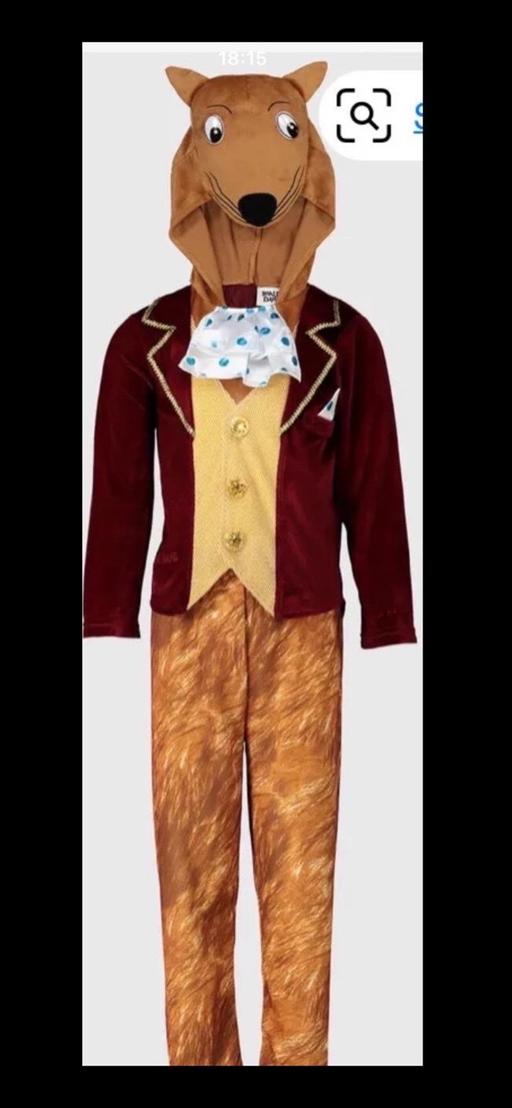 Buy & Sell Castle Gresley South Derbyshire - Photos for BNWT Mr Fox costume 5/6 & 7/8 years