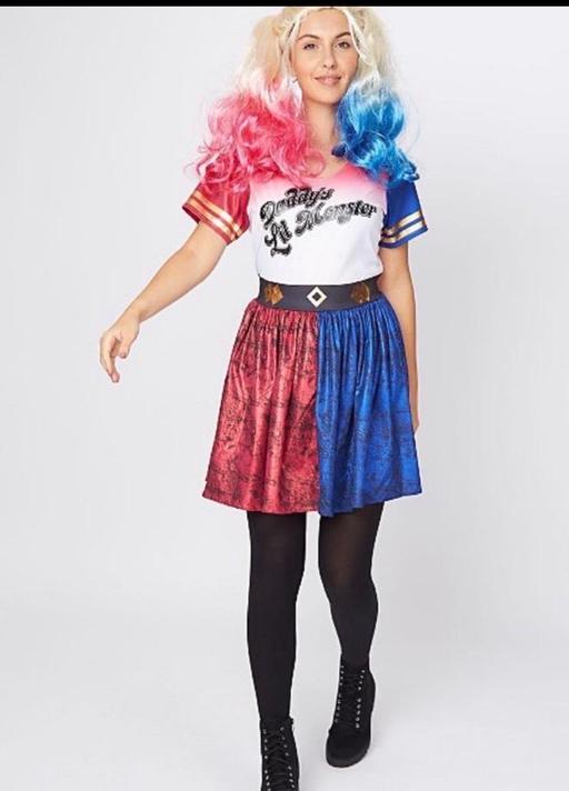 Buy & Sell Castle Gresley South Derbyshire - Photos for BNWT Adults Comics Harley Quinn costume Ex sm