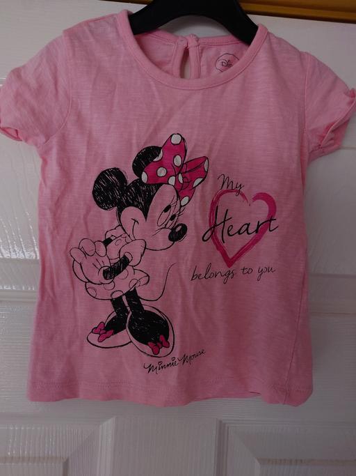 Buy & Sell Woodthorpe Charnwood - Photos for Girls Minnie mouse top size 12-18 months