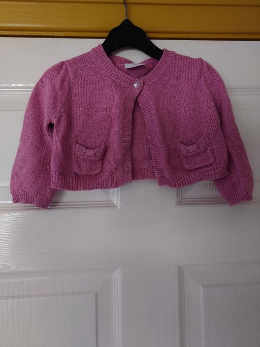 Buy & Sell Loughborough Charnwood - Photos for Baby girls pink cardigan size 9-12 months