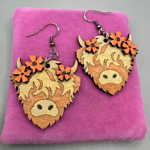 Buy & Sell Tyseley Birmingham - Photos for Highland Cow Earrings