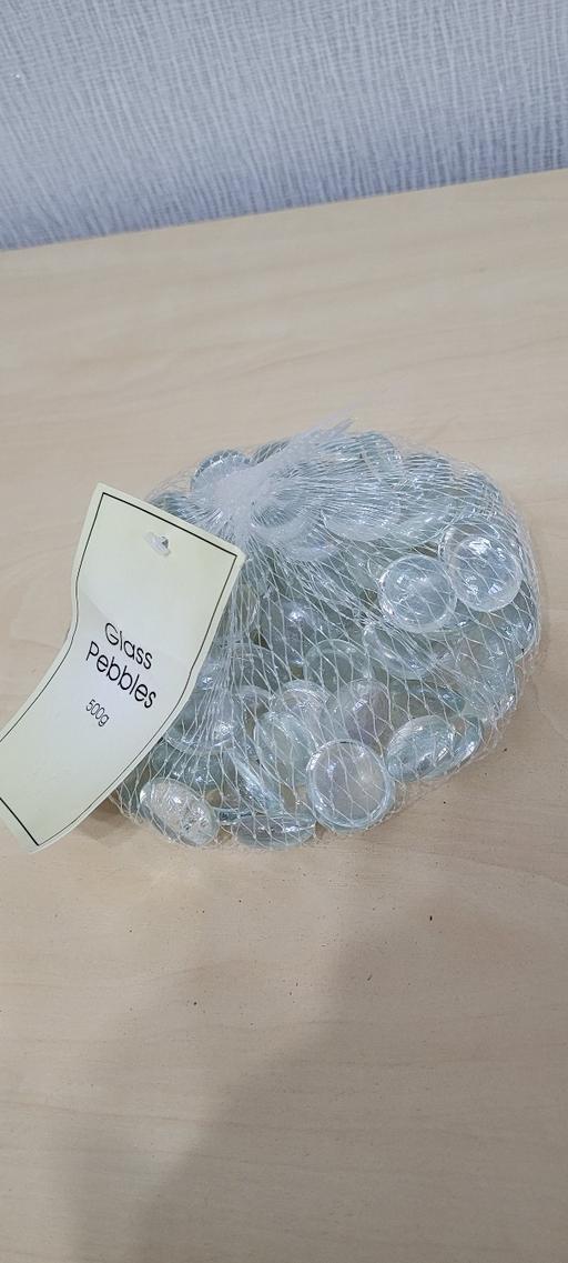 Buy & Sell Great Houghton Barnsley - Photos for New clear glass iridescent plant pot toppings