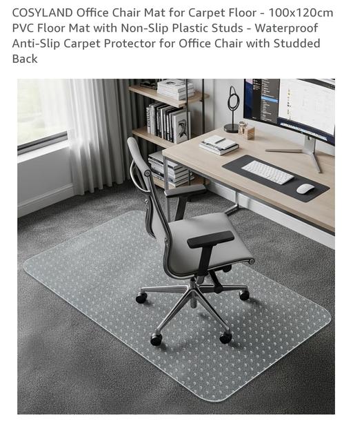 Buy & Sell Smethwick Sandwell - Photos for brand new office chair mat 100×120cm