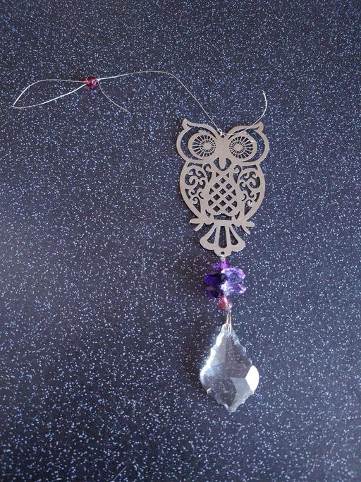 Buy & Sell Loughborough Charnwood - Photos for Hanging owl crystal suncatcher