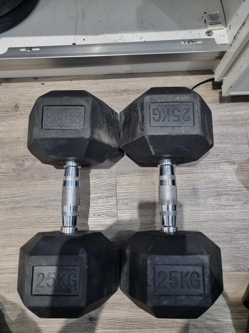 Buy & Sell Toton (Beeston) Broxtowe - Photos for Northern HEX 25kg DUMBELLS,