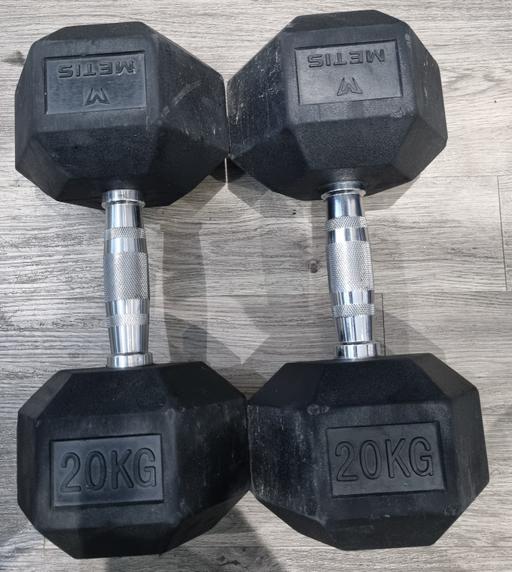 Buy & Sell Toton Broxtowe - Photos for Crane 16kg Cast Iron Dumbbells Pair
