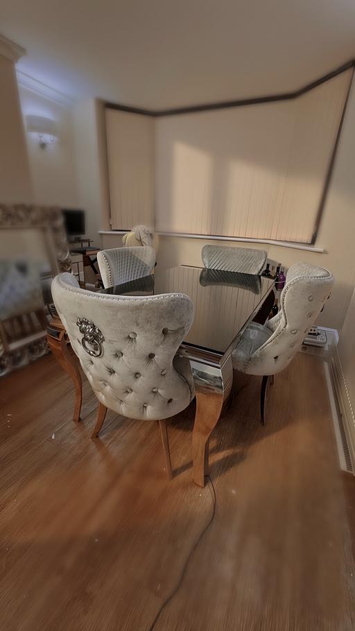 Buy & Sell Newtown Walsall - Photos for Dining table +4 chairs, free mirror+sideboard