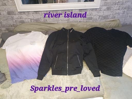 Buy & Sell Stainforth Doncaster - Photos for mens size small river island jacket + 2 tops
