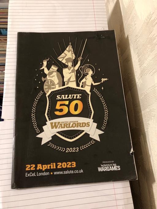 Buy & Sell Bamber Bridge South Ribble - Photos for Salute 50 - Miniature WarGames - Magazine