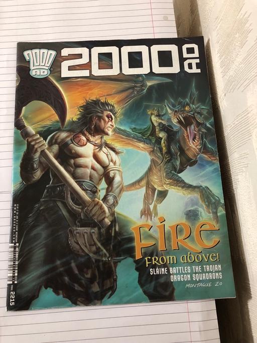 Buy & Sell Bamber Bridge South Ribble - Photos for 2000 AD - Fire From Above - Comic Book