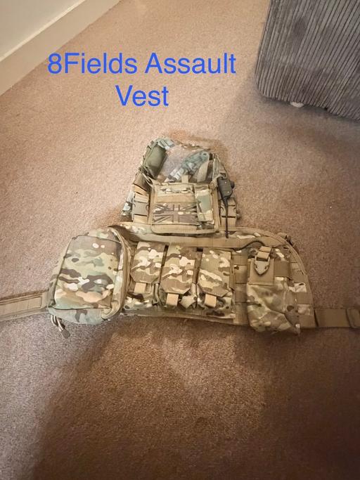 Buy & Sell Lambeth South West London - Photos for 8fields Assault Vest for Airsoft