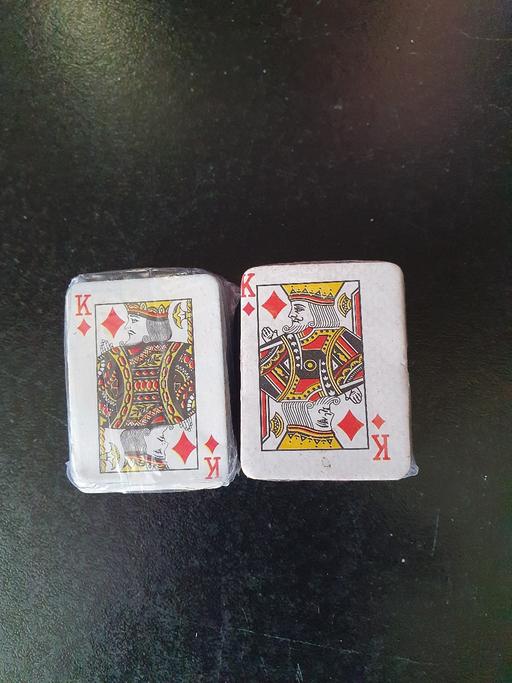 Buy & Sell Upper Gornal Dudley - Photos for mini playing card sets x 2 NEW