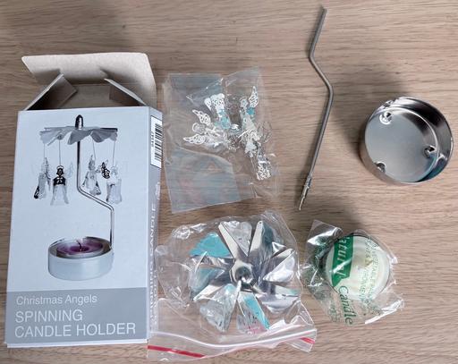 Buy & Sell Lawrence Weston Bristol - Photos for Christmas Angels Spinning Candle Holder