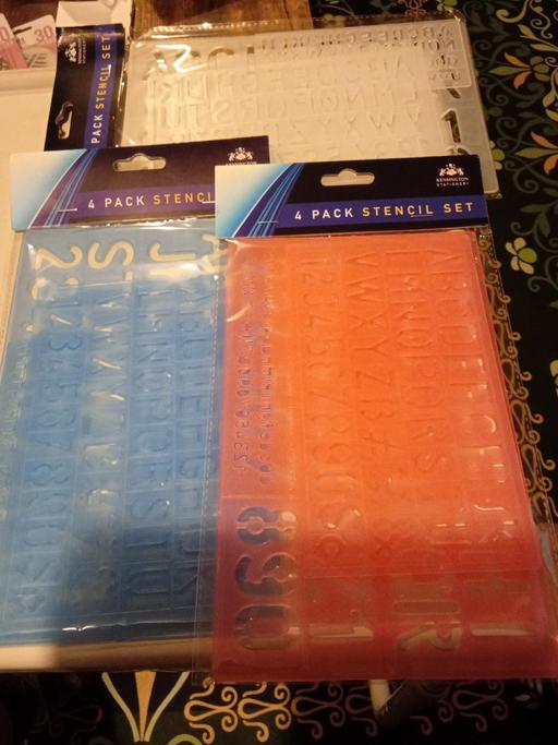 Buy & Sell Horncastle East Lindsey - Photos for joblot packs of 4 STENCILS SETS