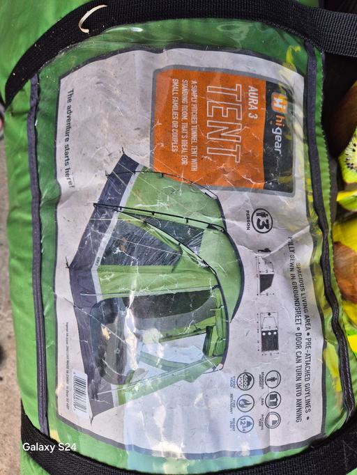 Buy & Sell North Leverton Bassetlaw - Photos for Aura 3 man tent and porch