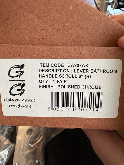 Buy & Sell Sunnybrow County Durham - Photos for Polished chrome bathroom handles