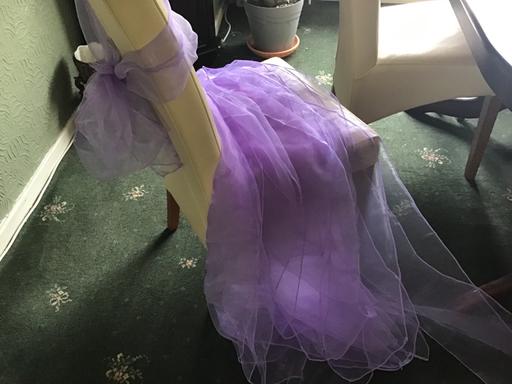 Buy & Sell Essington Wolverhampton - Photos for 10 chiffon chair bows BN