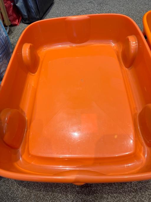 Buy & Sell New Eltham South East London - Photos for 2 underbed storage boxes on wheels