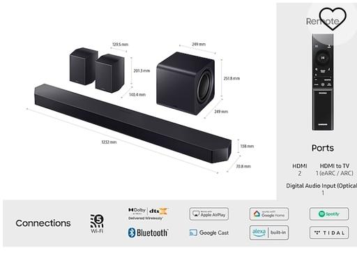Buy & Sell Brunswick Park North London - Photos for Samsung Soundbar HW-Q990C
