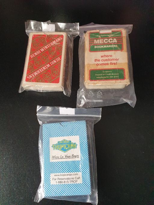 Buy & Sell Upper Gornal Dudley - Photos for vintage playing cards x 3 sets