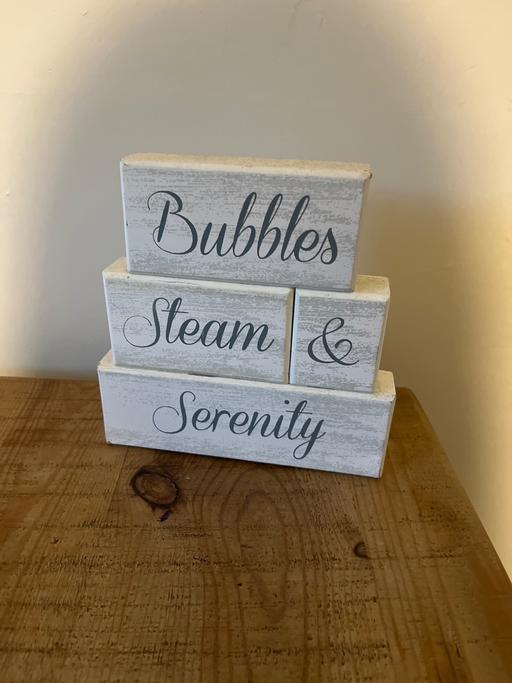 Buy & Sell Conisbrough Doncaster - Photos for Bathroom standing plaque