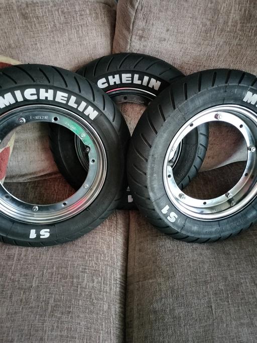 Vehicles Hipperholme Calderdale - Photos for Vespa scooter Chrome rims/Tyres