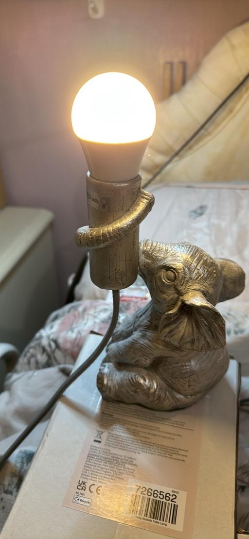 Buy & Sell Wombourne South Staffordshire - Photos for Two new Nelly elephant lamps