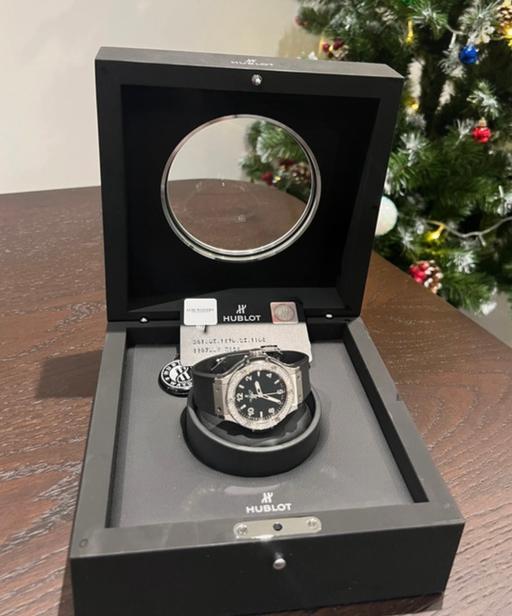 Buy & Sell Heathfield Wealden - Photos for Hublot Big Bang Steel Diamond Watch