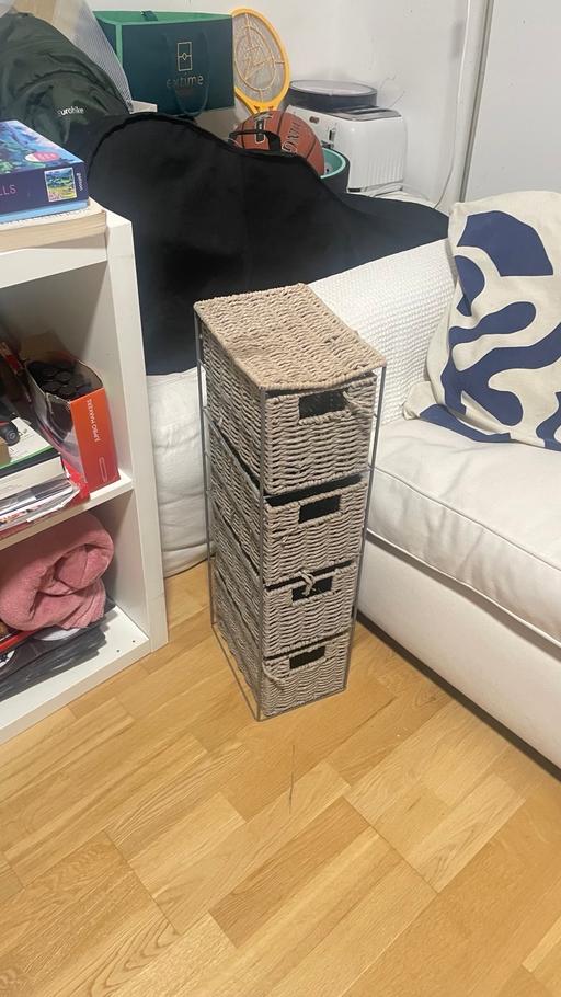 Buy & Sell Colliers Wood South West London - Photos for Wicker draws with a metal frame