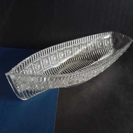 Buy & Sell Preston South Ribble - Photos for ANTIQUE SOWERBY GLASS BOAT