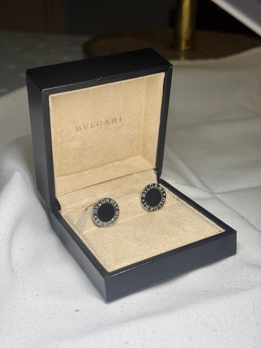 Buy & Sell Canonbury North London - Photos for Cufflinks Bvlgari Onix and silver