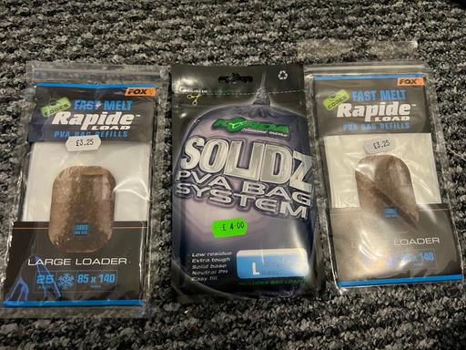 Buy & Sell Balsall Heath Birmingham - Photos for 66 Large Fishing PVA Bags