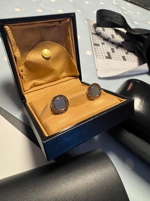 Buy & Sell Canonbury North London - Photos for Cufflinks Bvlgari pink gold and silver