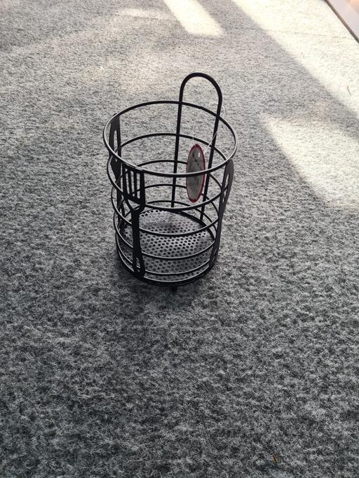 Buy & Sell Yardley Birmingham - Photos for Black Metal Cutlery Holder with Handl