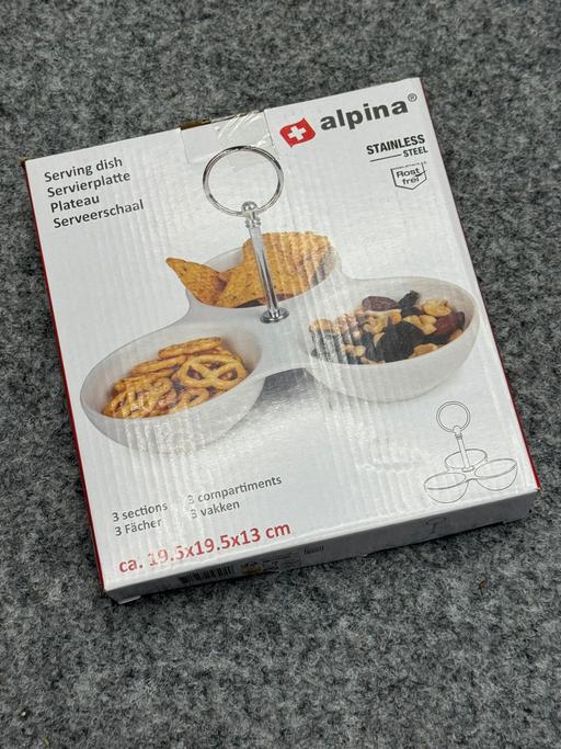 Buy & Sell Yardley Birmingham - Photos for Alpina 3-Section Serving Dish with Handle