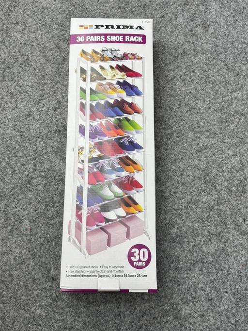 Buy & Sell Yardley Birmingham - Photos for 30-Pair Shoe Rack – Tall Free-Standing