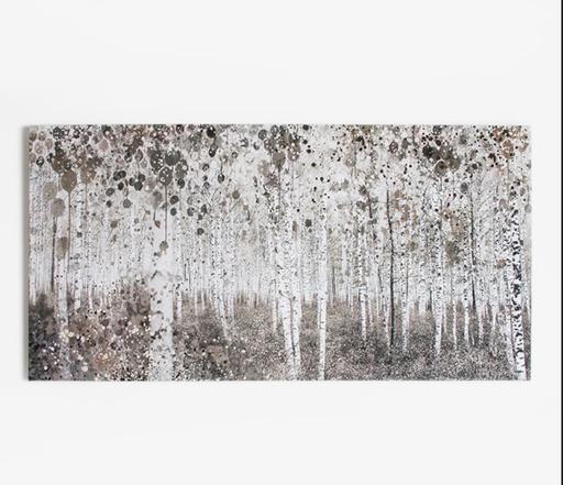 Buy & Sell New Tupton Chesterfield - Photos for Large new canvas print depicting Birch trees