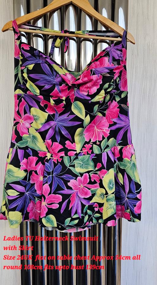 Buy & Sell Heath Hayes Cannock Chase - Photos for Ladies Halterneck Floral Swimsuit with Skirt