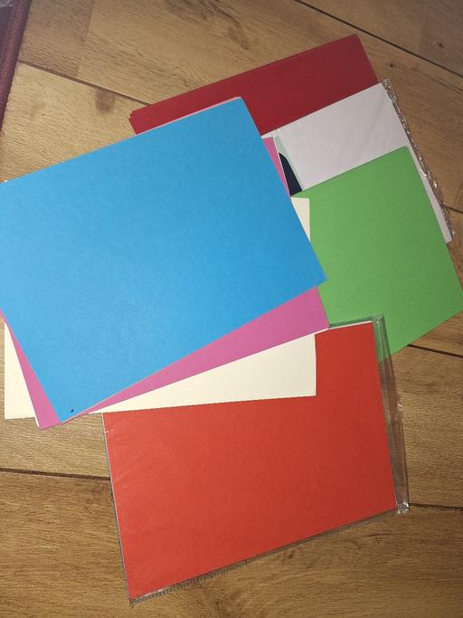 Buy & Sell Ettingshall Park Wolverhampton - Photos for Bundle of mixed coloured Card