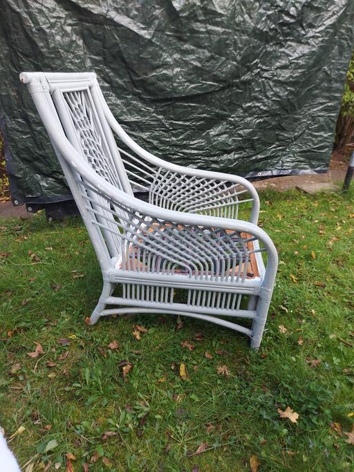 Buy & Sell Kings Norton Birmingham - Photos for Large cane/ bamboo conservatory chair